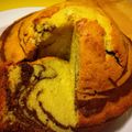 Ryan Goodwin's cooksnap of when they made Zebra cake.