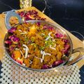 Vandana Mathur का कुकस्नैप जब उन्होंने बेसन का हलवा (besan ka halwa recipe in Hindi) बनाया था।