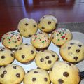 El cooksnap de Karem Caro Iturra cuando hizo Muffins con chips de chocolate.