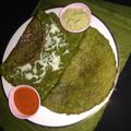 Dipika Bhalla का कुकस्नैप जब उन्होंने पेसारट्टू डोसा (Pesarattu dosa recipe in Hindi) बनाया था।