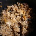 朵莉小妞 的 南瓜燜飯~電子鍋版 cooksnap