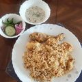 স্বর্নাক্ষী চ্যাটার্জি 's cooksnap of when they made হায়দ্রাবাদী চিকেন কাচ্চি বিরিয়ানি (Hyederabadi kacchi biryani recipe in Bengali).