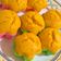 Cooksnap dari Emira Novitriani untuk resep Bolu kukus labu kuningPumpkin Huat Kuih