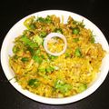 Kajal Sodha's cooksnap of when they made મેગી મસાલા બિરયાની (Maggi Masala Biryani Recipe In Gujarati).