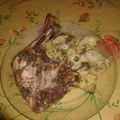 El cooksnap de David Carrizo cuando hizo Pollo al verdeo con papas saborizadas.