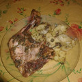El cooksnap de David Carrizo cuando hizo Pollo al verdeo con papas saborizadas.
