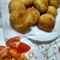 El cooksnap de Yami Rodriguez cuando hizo Bombas de papa, jamón y queso.