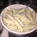 El cooksnap de Violeta Palermo cuando hizo Mac & Cheese.