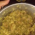 El cooksnap de Irene cuando hizo Brócoli con salteado de ajos y bacon.