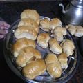 El cooksnap de Ana Paula Troffe cuando hizo Medialunas de manteca.