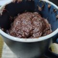 El cooksnap de Fernanda Antonia Espinoza Araya cuando hizo Mugcake de plátano y chocolate.