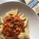 El cooksnap de @tesa.cuina cuando hizo Macarrones con bolognesa de soja texturizada.