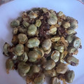 El cooksnap de Eduardo Agudo Alba cuando hizo Habitas con cebolla y morcillas.