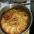 El cooksnap de Ignacio Vidal Ruiz cuando hizo Torta de manzana.