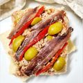 El cooksnap de Sandra_M cuando hizo Bocadillo de atún, anchoas y olivas ¡Mi favorito! 😍.
