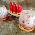 Cooksnap dari Fara Saskia untuk resep Es Semangka Susu