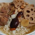 SALG's cooksnap of when they made Lotus root pork ribs soup.