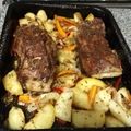 El cooksnap de mariita cuando hizo Vacío al horno con papas y batatas.