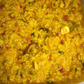 El cooksnap de Susana Capon Mera cuando hizo Arroz meloso con pulpo fácil y rápido en MyCook Touch con fumet de Mercadona.