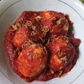 Cooksnap dari Afifa Fitia untuk resep Telur Bumbu Merah (Hintalu Masak Habang) khas Banjar
