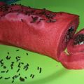 Cooksnap dari Mommy LinHo untuk resep Bolu gulung kukus red velvet