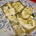 El cooksnap de Rocio Delamer cuando hizo Pencas de acelga al horno.