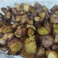El cooksnap de Yvette cuando hizo Papas rústicas salteadas al horno.