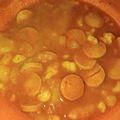 Hami Konyha Cooksnap-ja, amikor elkészítette a(z) Paprikás krumpli virslivel és nokedlivel receptet.