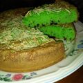 Cooksnap dari Ross Widya untuk resep Sponge Cake Pandan Santan with Oreo (lembut bgt.. irit 3 telur)