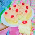 Hadisa Tabassum's cooksnap of when they made Moist Orange & Lemon cake.