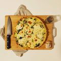 El cooksnap de #byGonza cuando hizo Tarta de Espinacas con Mix de Semillas.