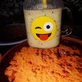 El cooksnap de salud machi cuando hizo Batido de frutas (Kiwi, manzana, plátano).