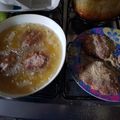 El cooksnap de Nazarena Roth cuando hizo Hamburguesas de carne caseras.