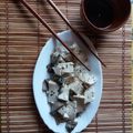 El cooksnap de Raquelilla cuando hizo Tofu con setas marinados.