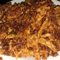 Cooksnap dari Mona Primanita untuk resep Tempe orek kriuk (pedas manis)