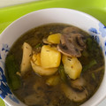 El cooksnap de Juan Antonio Revilla Sánchez cuando hizo Patatas guisadas con champiñones y espárragos trigueros.