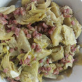 El cooksnap de pedrerai67 cuando hizo Alcachofas con jamón. (Thermomix).