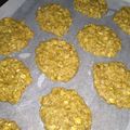El cooksnap de Mareley Hernández Camejo cuando hizo Galletitas de avena, banana y coco rallado.