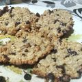 El cooksnap de Lorena Del Ré cuando hizo Galletas de Avena, coco y pasas de uva 🍪.