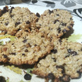 El cooksnap de Lorena Del Ré cuando hizo Galletas de Avena, coco y pasas de uva 🍪.