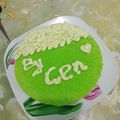 Cooksnap dari Shely Chen untuk resep Bolu Pandan Kukus