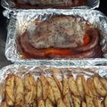 El cooksnap de Teresita Feliz cuando hizo Costillar de cerdo al horno.