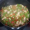 El cooksnap de Bea Algar cuando hizo Guisantes compuestos con pavo.