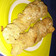 El cooksnap de Brayan Jesús cuando hizo Pollo crispy con salsa de hierbas.