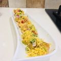 Poonam Joshi's cooksnap of when they made Sev puri.