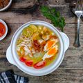 Cooksnap dari Mita.W#MommyFayzel# untuk resep Soto Bongko Khas Sumedang