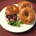 El cooksnap de Ann Phillips-Fisher cuando hizo Bagels caseros.