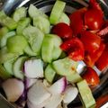 Renu का कुकस्नैप जब उन्होंने सलाद (salad recipe in Hindi) बनाया था।