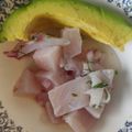El cooksnap de Carlos José cuando hizo Ceviche con Tilapia.