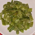 El cooksnap de Nina Esteve Solberg cuando hizo Judías verdes congeladas en Airfryer Cosori.
